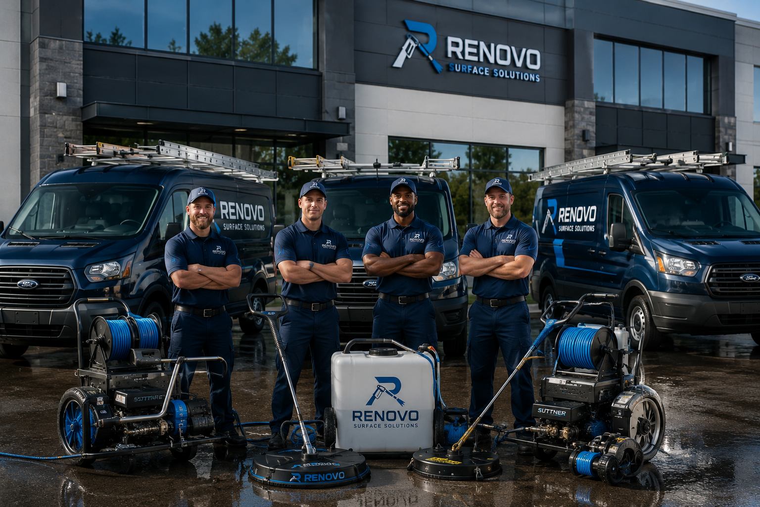 Renovo Surface Solutions fleet and crew